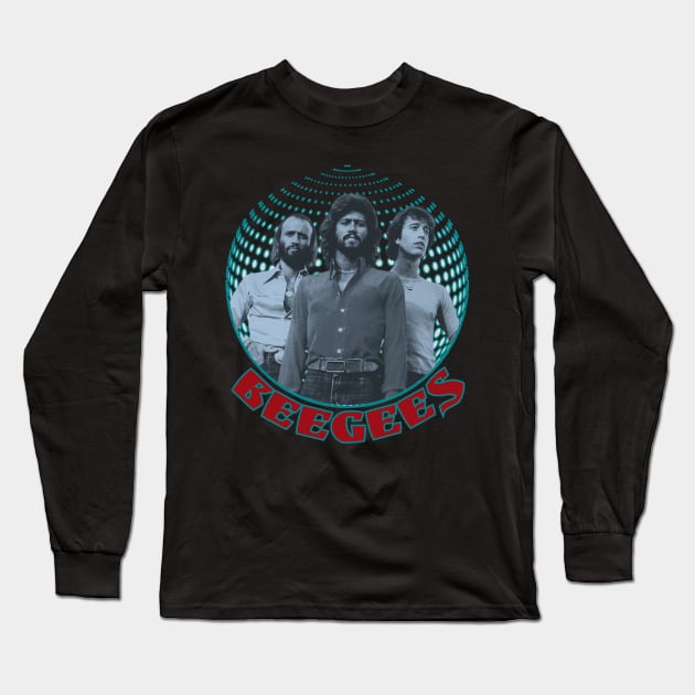 Bee Gees disco Long Sleeve T-Shirt by NexWave Store